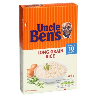 Picture of UNCLE BENS LONG GRAIN RICE 500